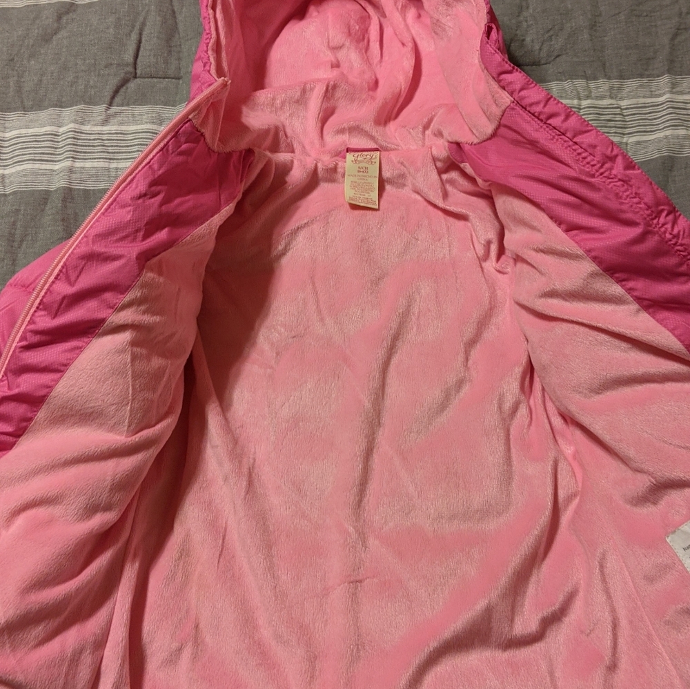 Girls Puffer Coat - Picture 3 of 7
